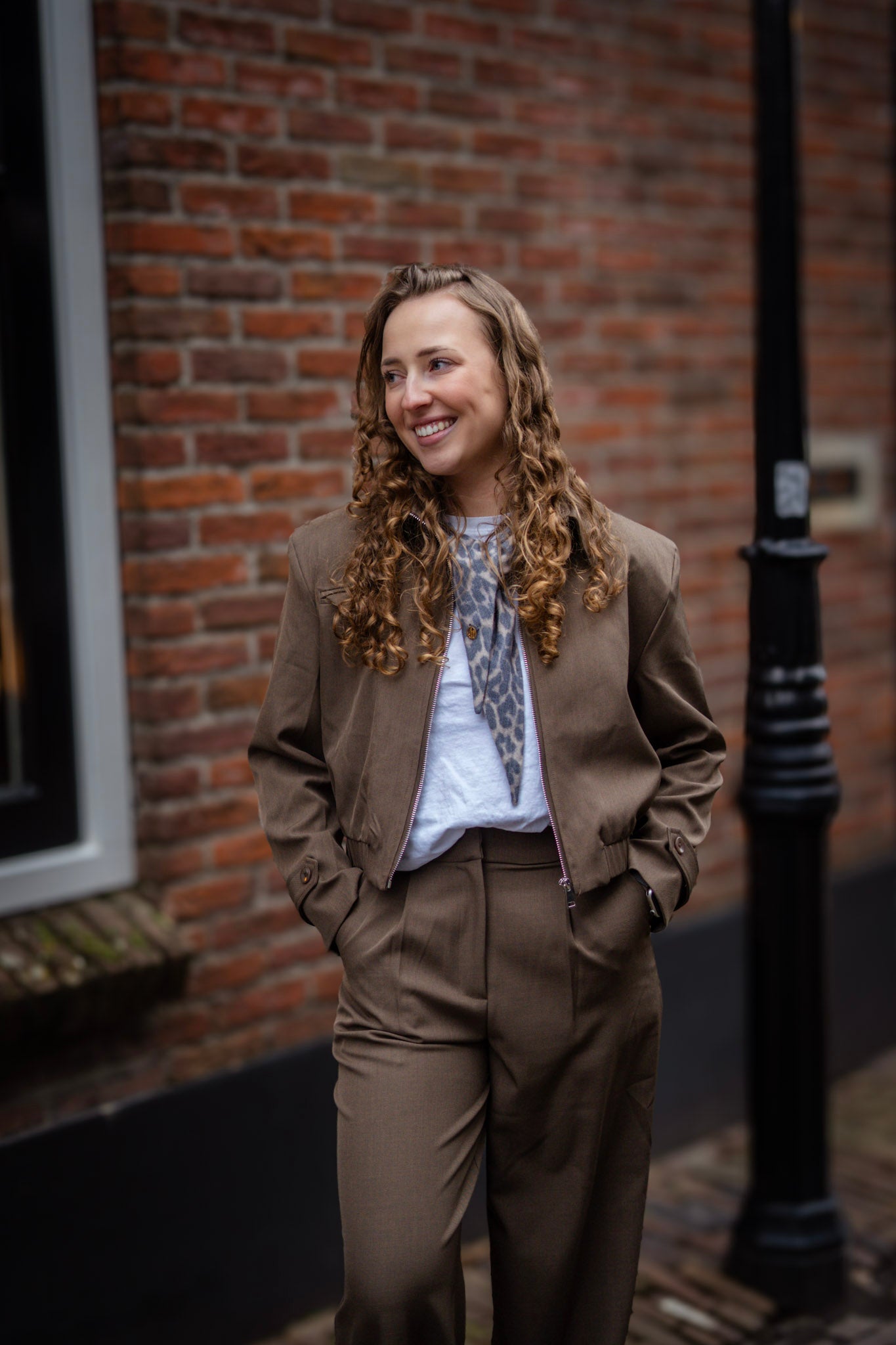 Zora Pantalon Bruin