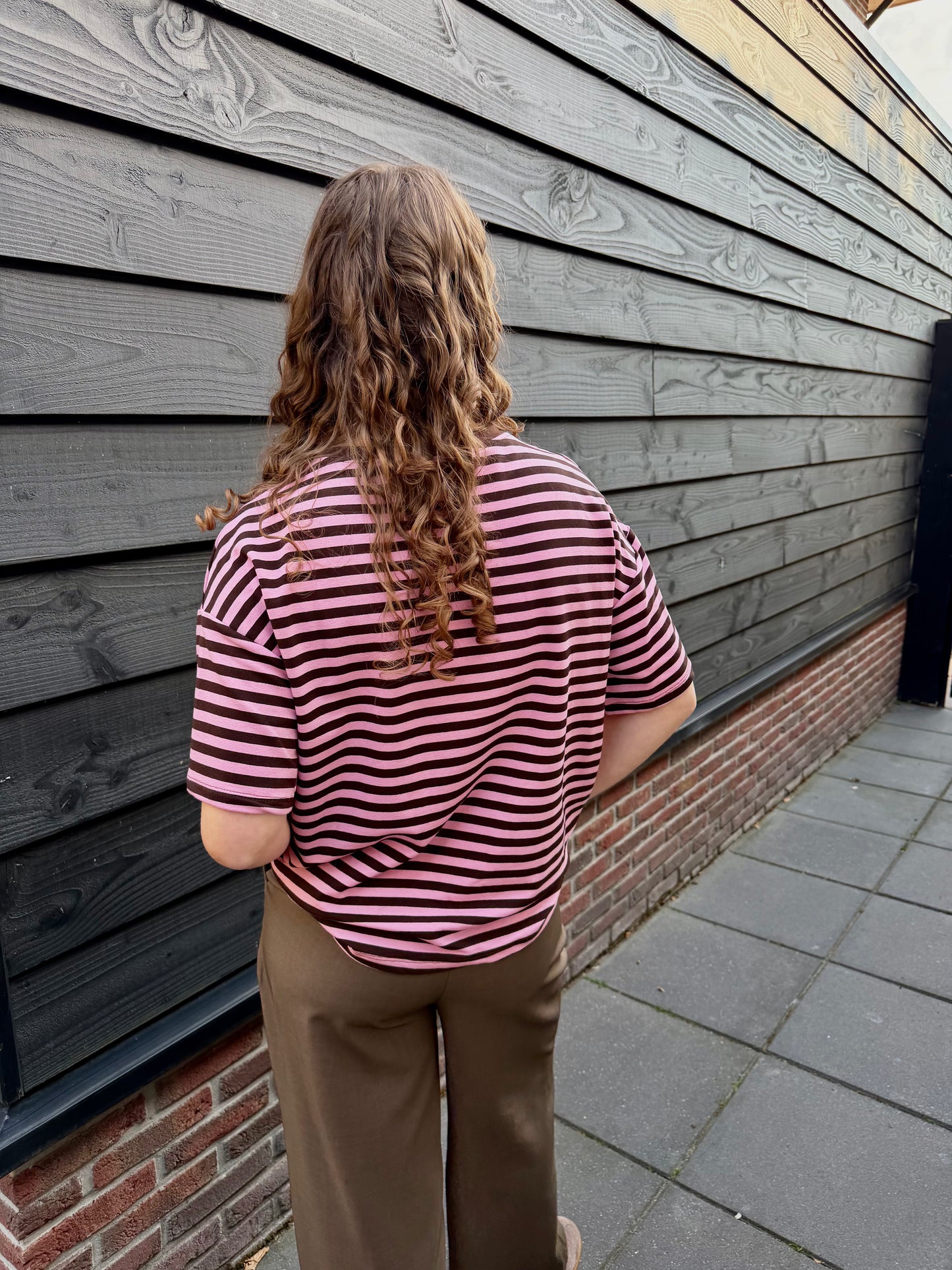 Ine Gestreepte T-shirt