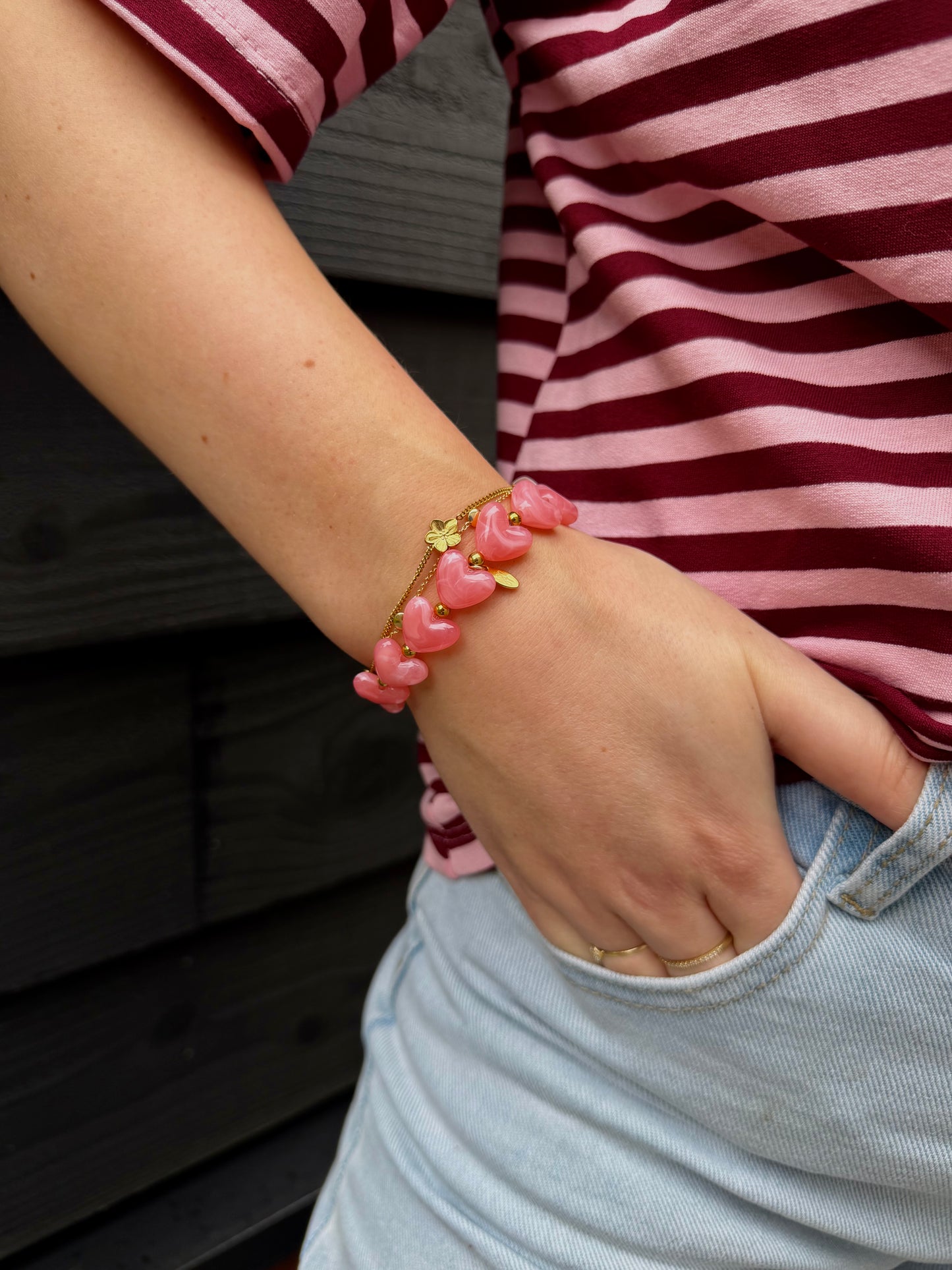Mara Armband Roze