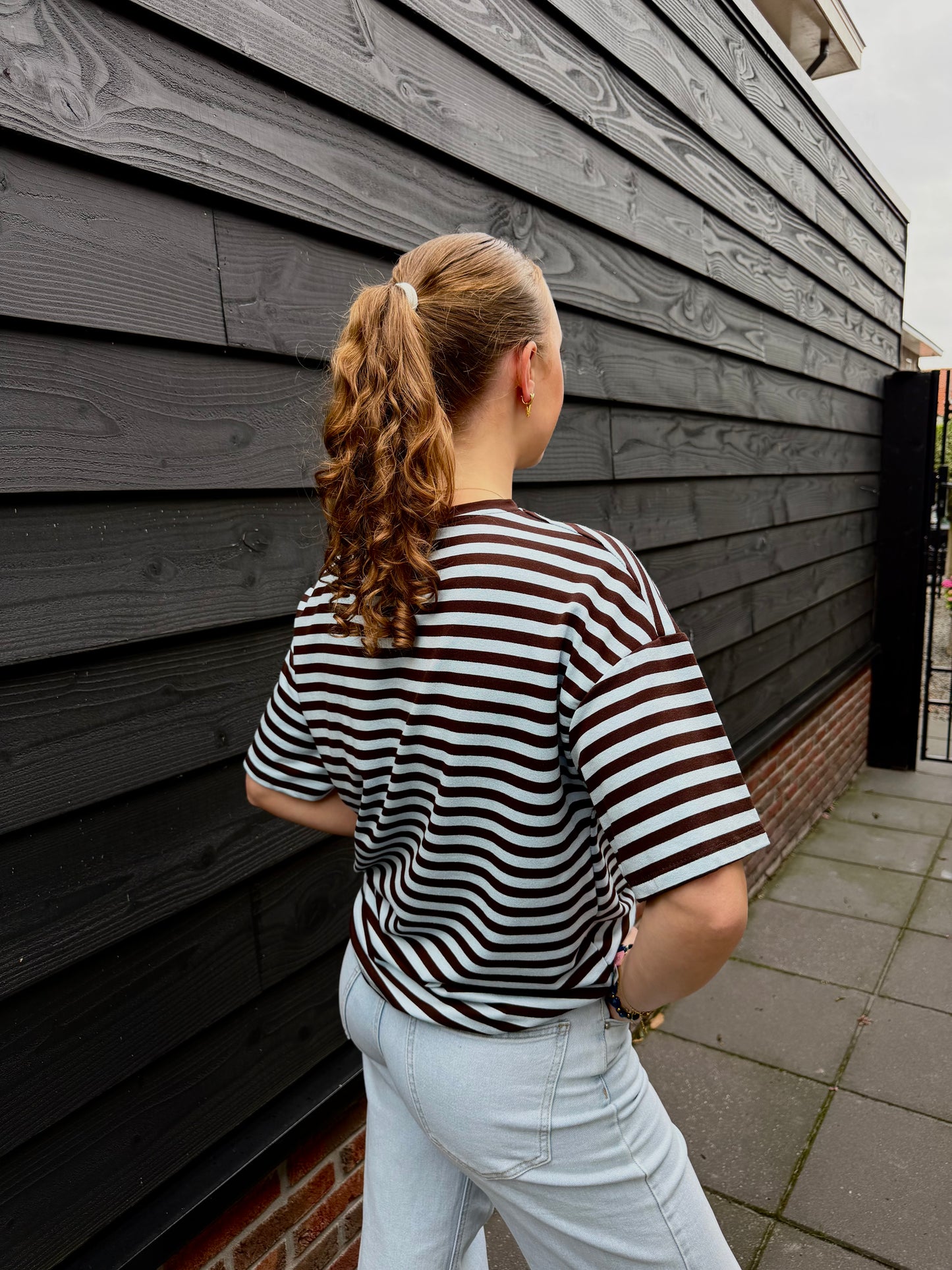 Ine Gestreepte T-shirt