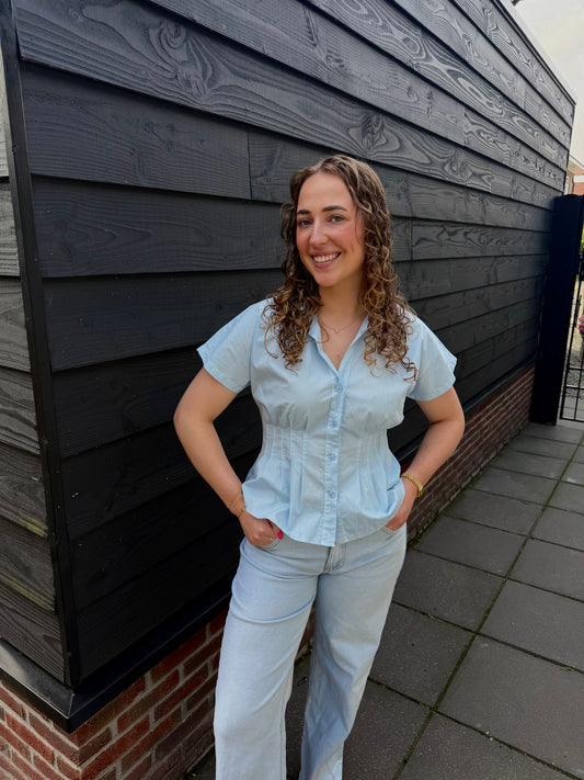 Hannah Blouse Blauw
