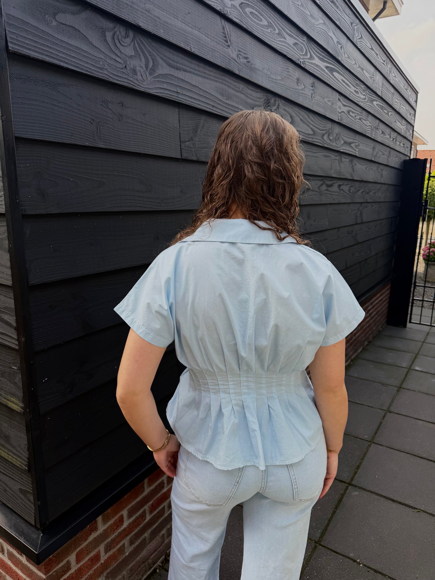 Hannah Blouse Blauw