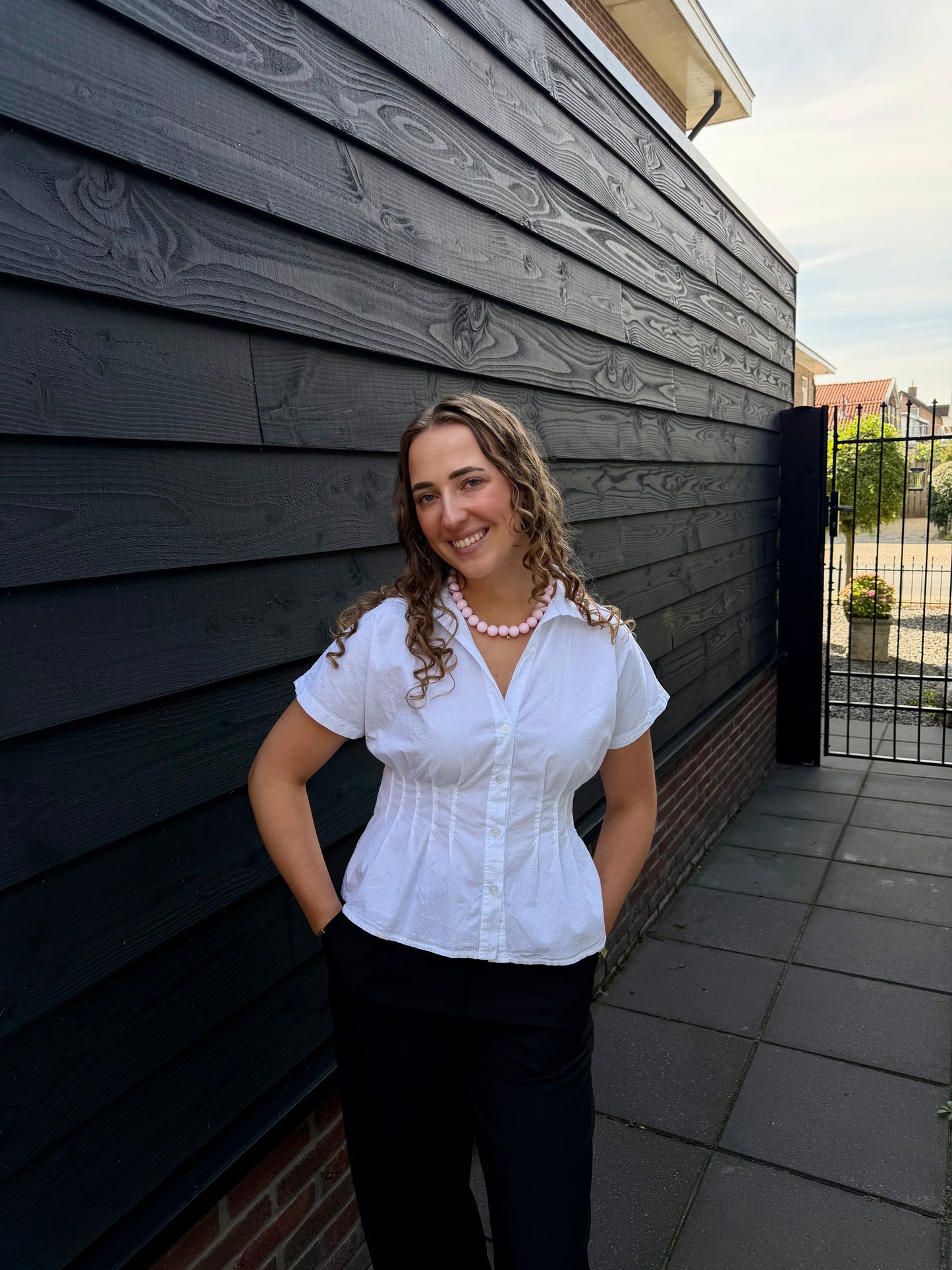 Hannah Blouse Wit