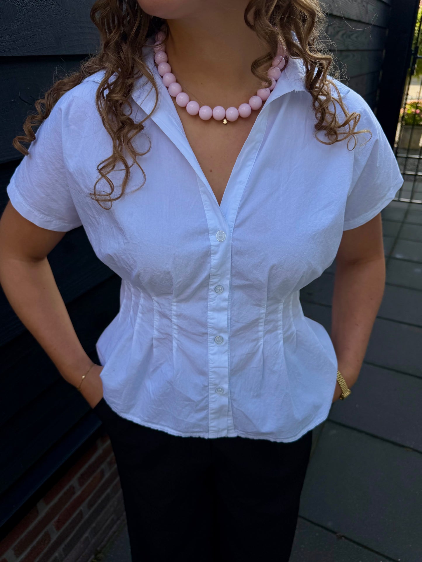 Hannah Blouse Wit