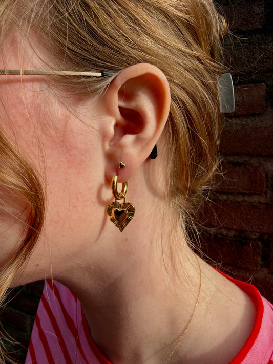 Rosy Oorbellen - Goud