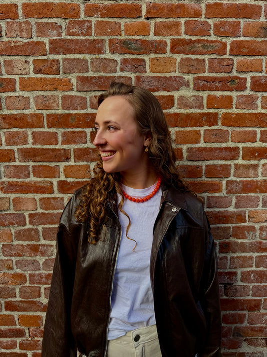 Ava Parel Ketting Oranje