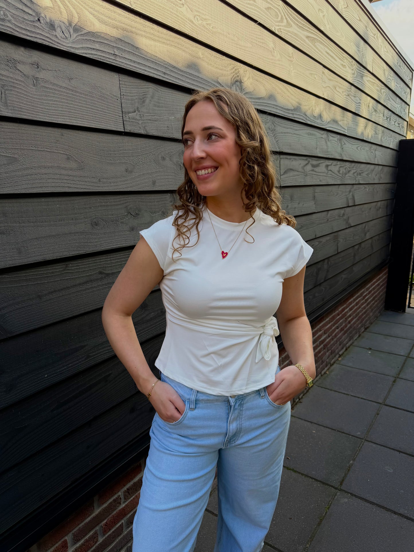 Ruby Ketting - Goud