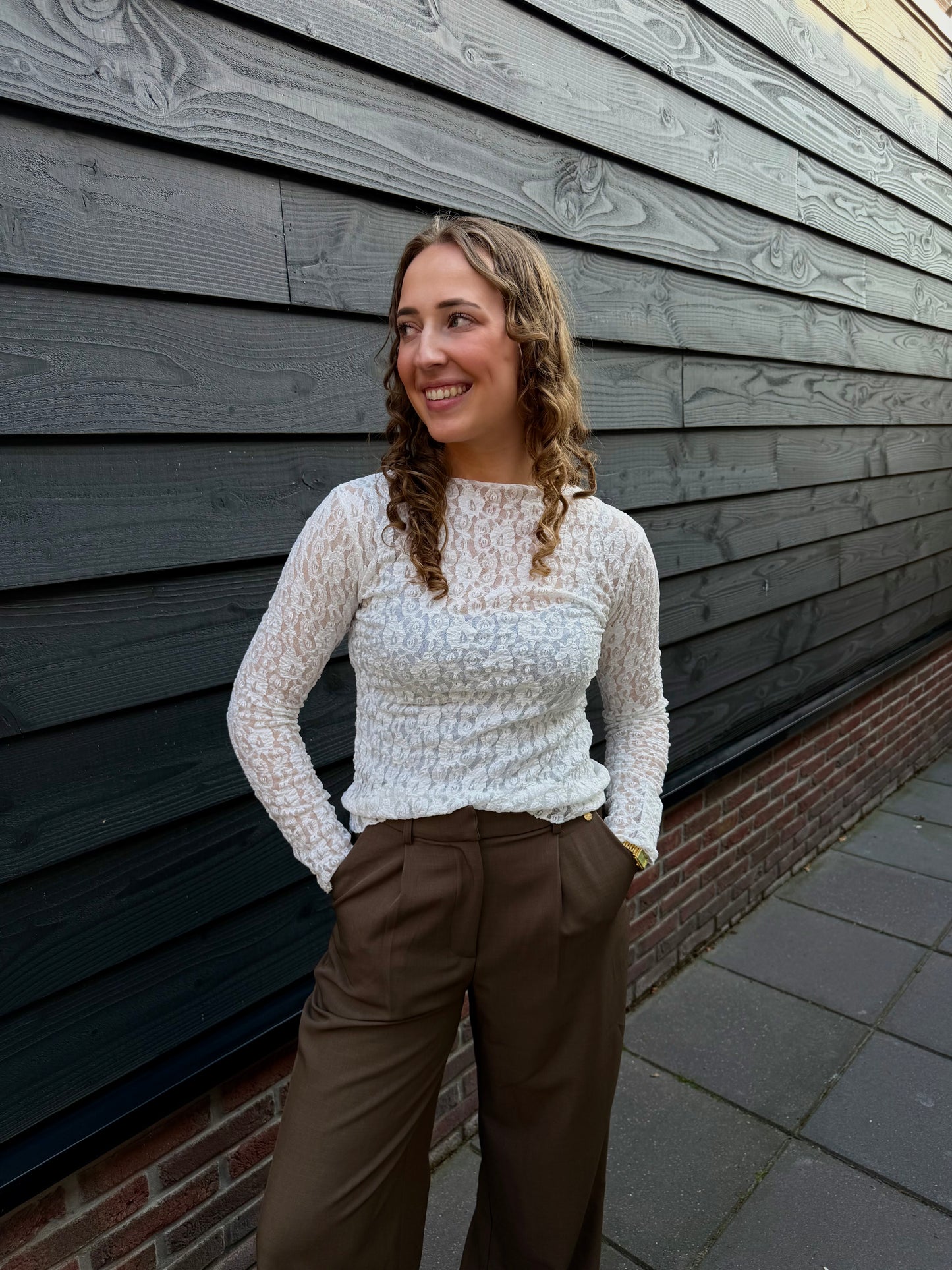 Macy Kanten Top